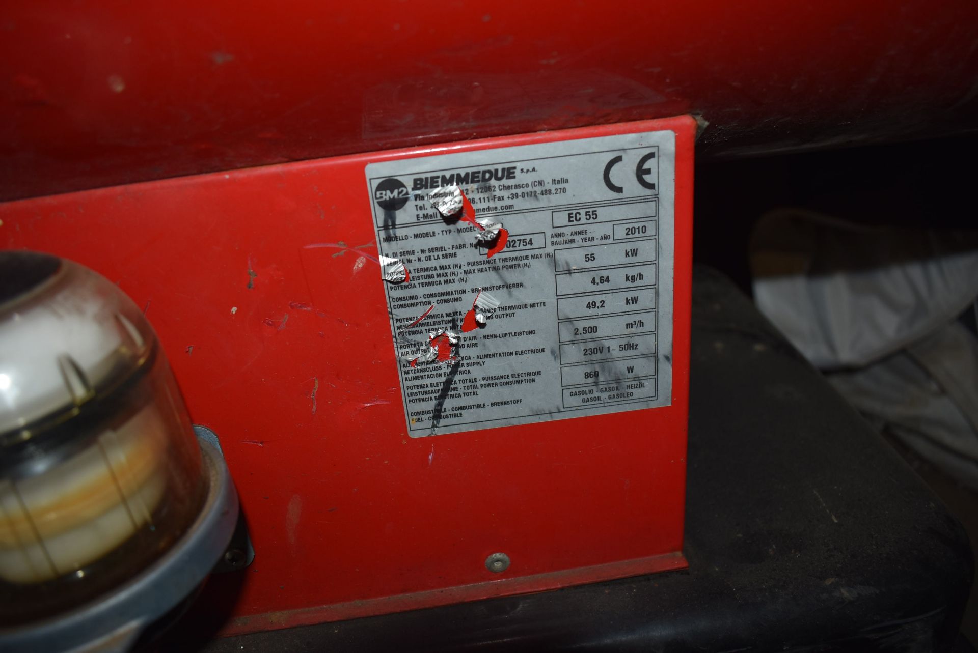 *Acrotherm BM2 EC55 Diesel Electric Space Heater - Image 2 of 2