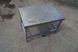 *Stainless Steel Preparation Table 60x90x60cm
