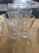 * 6 x latte glasses