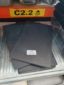 * 8 x small slate effect chilled display plates