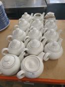 * quantity of white tea pots