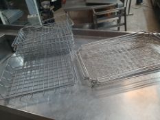 * 8 x wire baskets/trays