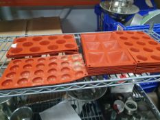 * Large quantity of silicone moulds