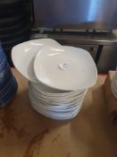 * approx 20 x square side plates