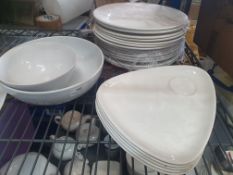 * selection of bowls and plates