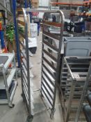 * S/S tray rack - 430w x 560d x 1650h