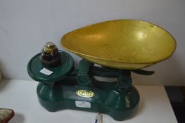 Vintage Style Cast Iron Kitchen Scales and Weights
