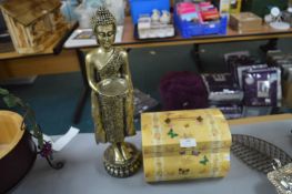 Butterfly Casket, and a Buddha