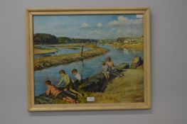 Framed Retro Print by Stanhope A. Forbes 1930