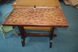 *Solid Oak Refectory Style Pub Table
