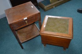 Commode and a Single Drawer