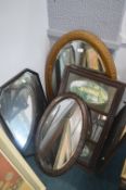 Five Vintage Mirrors
