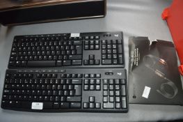 *Two Logi Computer Keyboards plus a Neotek RCA DAC Converter (salvage)