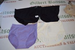 *Four Pairs of Carole Hochman Ladies Briefs Size: M