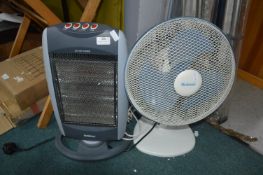 Holmes Electric Fan and a Beldray Heater