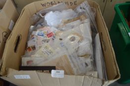 Large Box of Worldwide Stamps