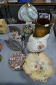 Decorative Items, Bowls, Lamps, etc.