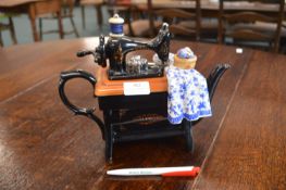 Infusion Novelty Sewing Machine Teapot