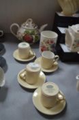 Portmeirion Teapot, Vase, and Coffee Canteens