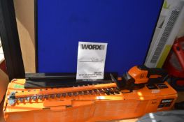 *Worx WG261E Cordless Hedge Trimmer