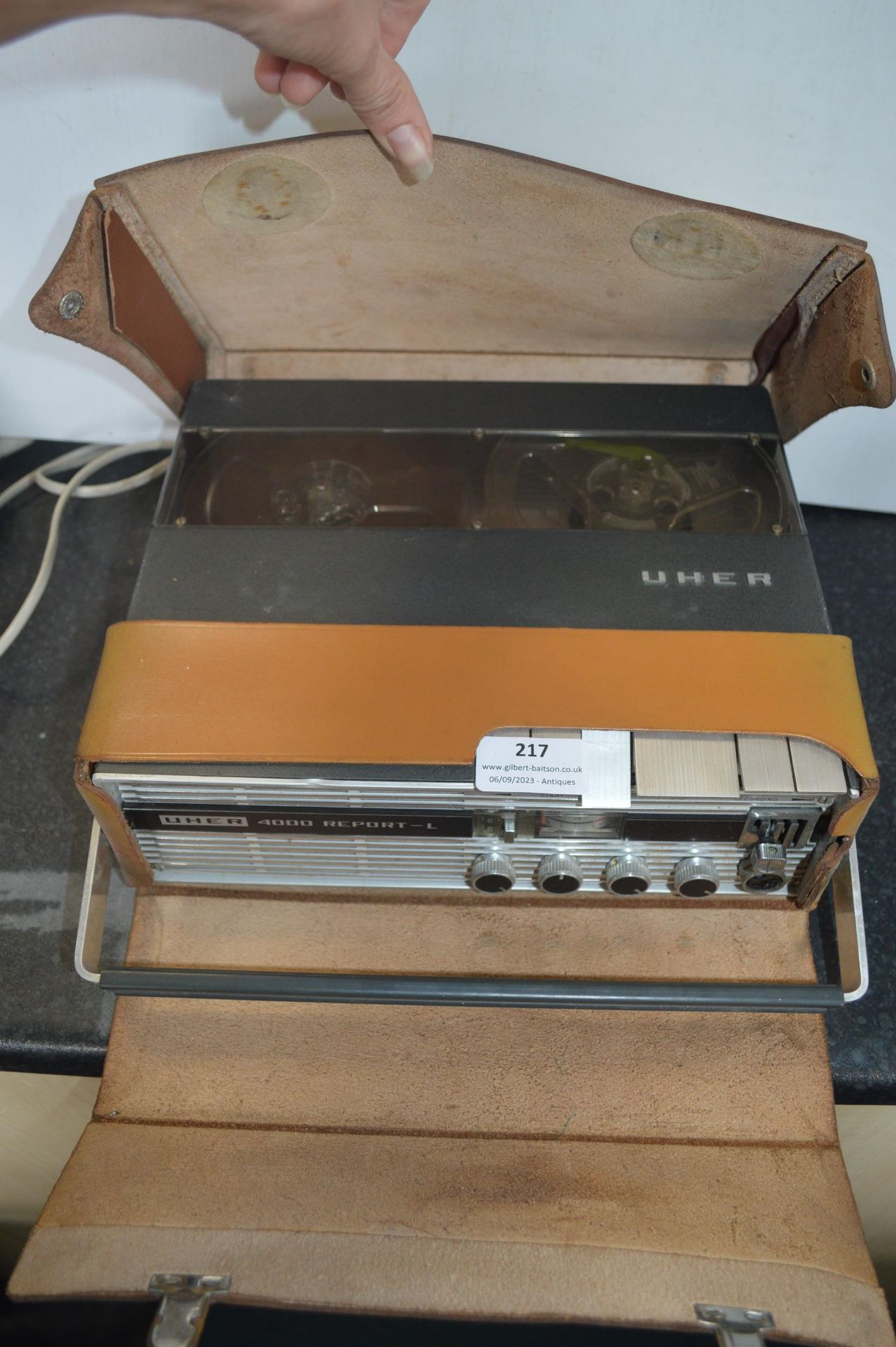 Uher 4000 Report-L Reel-to-Reel Tape Recorder - Image 2 of 2