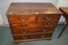 Georgian Two over Three Mahogany Chest (requires m