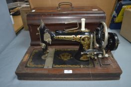 *Frister & Rossmann Manual Sewing Machine with Case