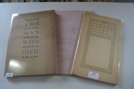 Three Limited Edition Books by B.H. Lawrence, Mervyn Peake, and Sir Edward Burne-Jones