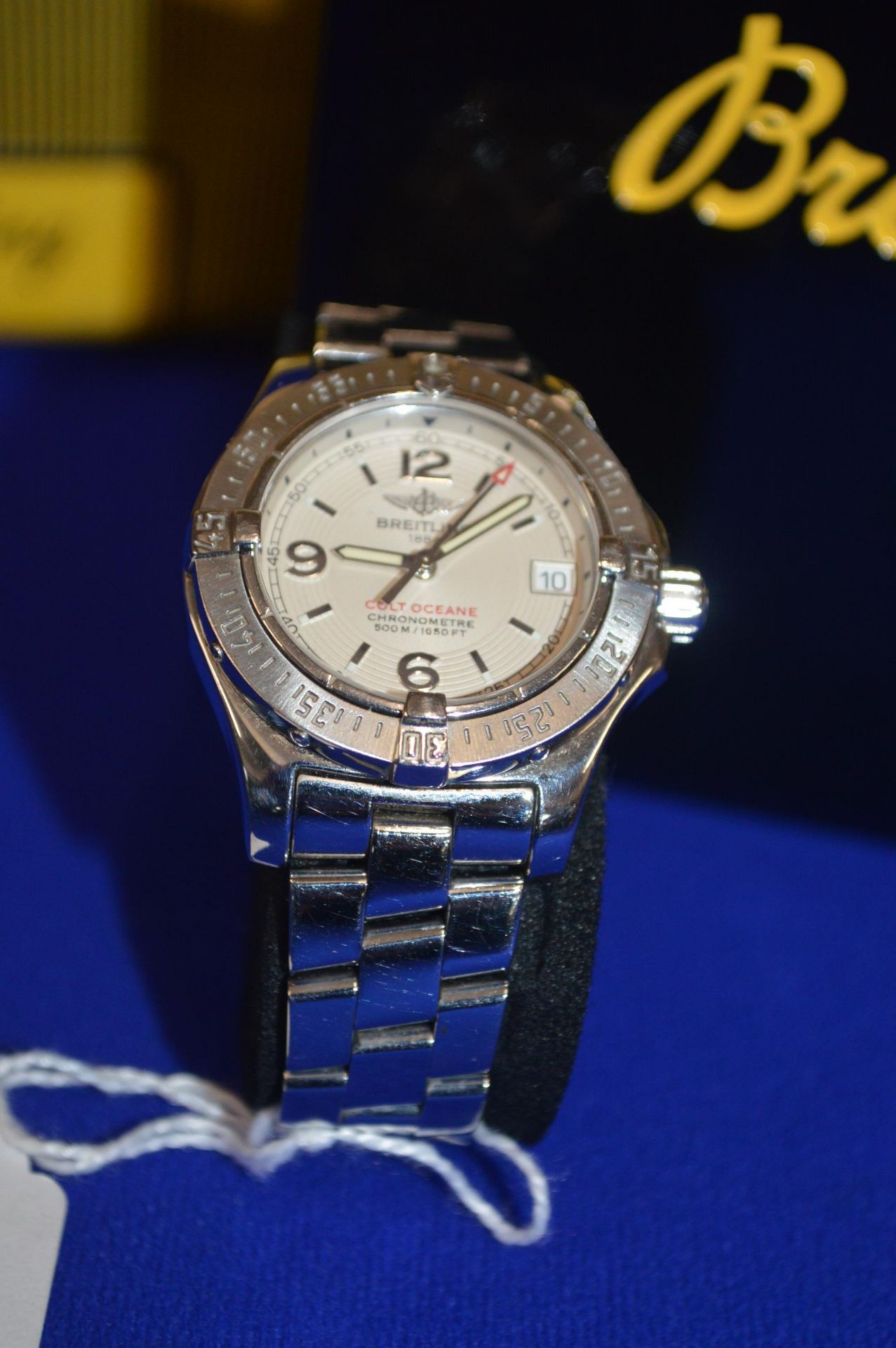 Breitling Colt-Oceane Model: A77380 Mid-Sized Stainless Steel Watch & Bracelet - Image 4 of 7