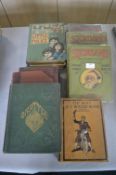 Nine Vintage Children's Annuals, etc. Featuring Il