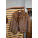 Ladies Vintage Rabbit Fur Jacket