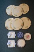 Shelley and Royal Doulton Plates and Dishes