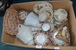 Vintage Pottery, Plates, Wall Pockets, and Eastern Items