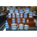 T.G. Green Cornish Ware Storage Jars, Jugs, etc.