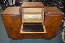 1930's Cocktail Cabinet with Drop Down Front and T