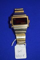 Omega TC1 Gents Gold Plated Watch