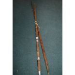 Three Section Cane Fishing Rod