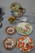 Vintage Pottery Including Foley China Trio Plus Decorative Plates, etc.