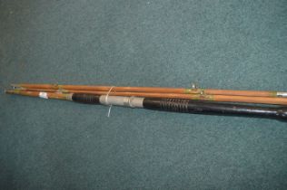 Three Section Split Cane Fishing (indistinct maker