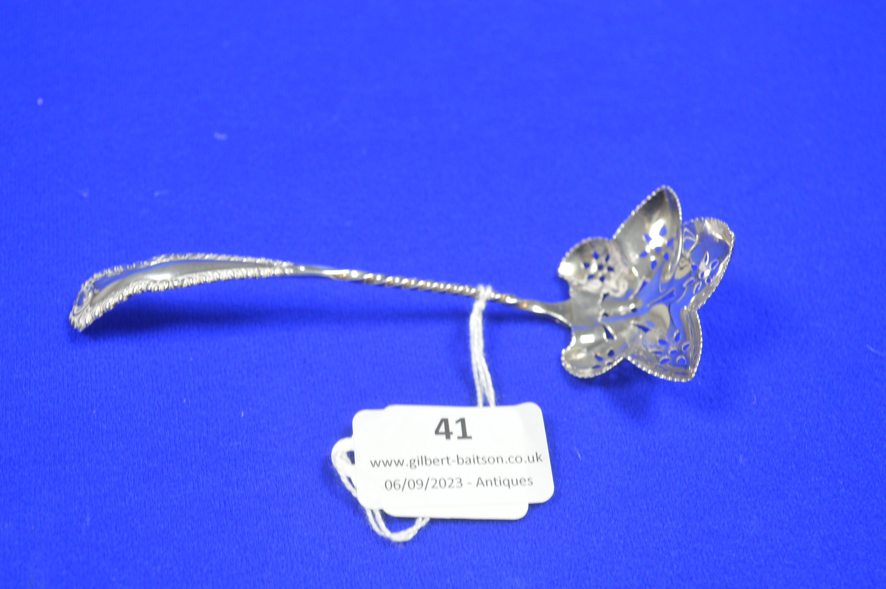 Silver Caster Spoon Hallmarked Birmingham 1907 ~18g - Image 2 of 2