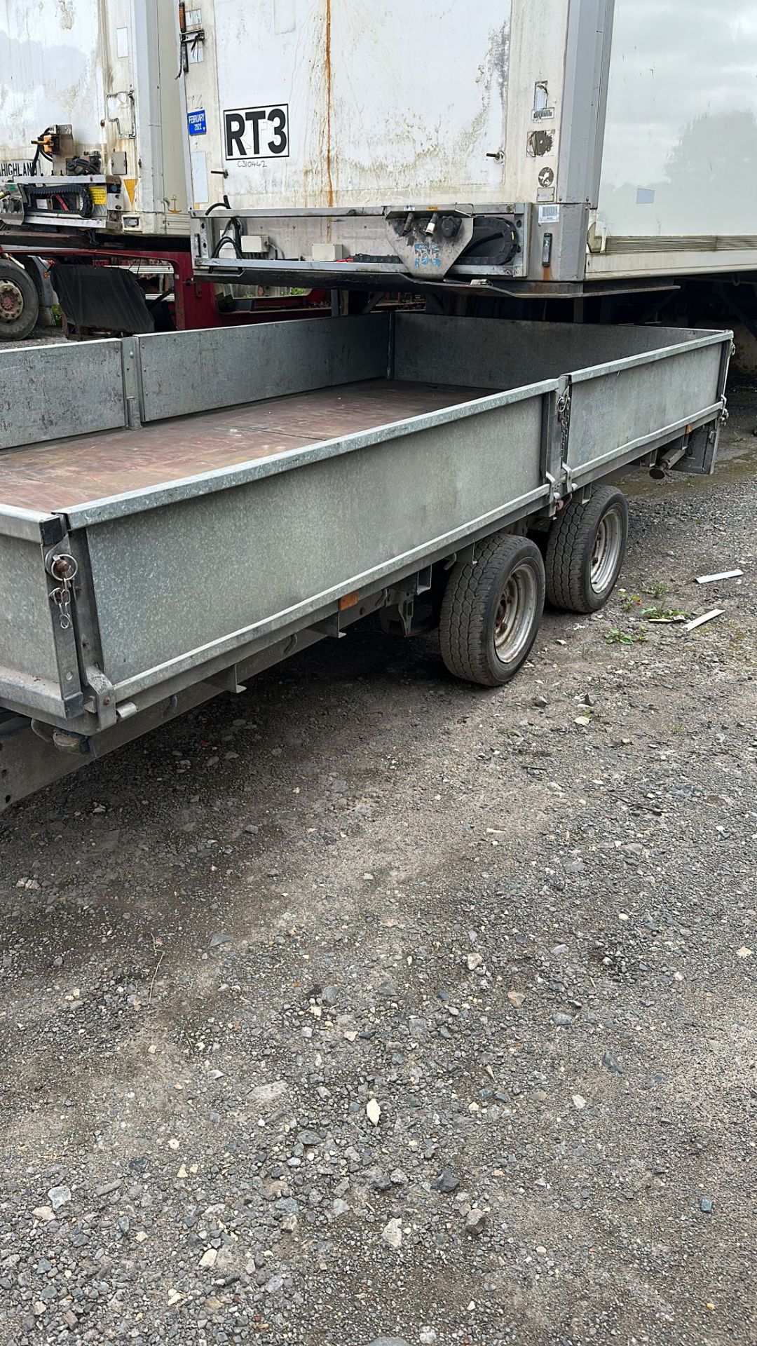 * 3500kg Ifor Williams 14ft/6ft trailer great condition - Image 4 of 6