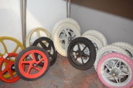 *~12 Small Bicycle Wheels