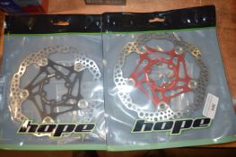 *Two Hope Disc Brakes
