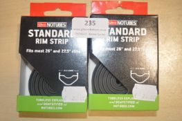 *Two Standard Rim Strips for 26” and 27” Rims 21.5-25mm