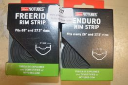 *Freeride Rim Strip for 26” and 27” Rims 27-34mm, and a Box of Endura Rims Strips for 26” and 27.