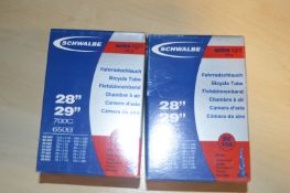 *Two Schwalbe 28” x 29” 700c 650b SV19A Inner Tube