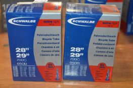 *Two Boxes of Schwalbe 28” 29” SV19a Inner Tubes with Vale
