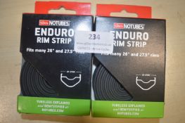 *Two Endura Rim Strips for 26” and 27.5” Rims 25-27mm