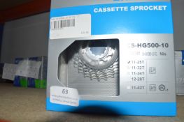 *Shimano CS-HG500-10 10-Speed 11-25T Cassette RRP £34.99