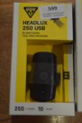 *Topeak Headlux 250 USB Front Light RRP £36.99